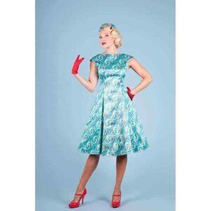 Bettie Page by Tatyana Abstract Bicycle Retro Pinup Vintage Inspired Dre…